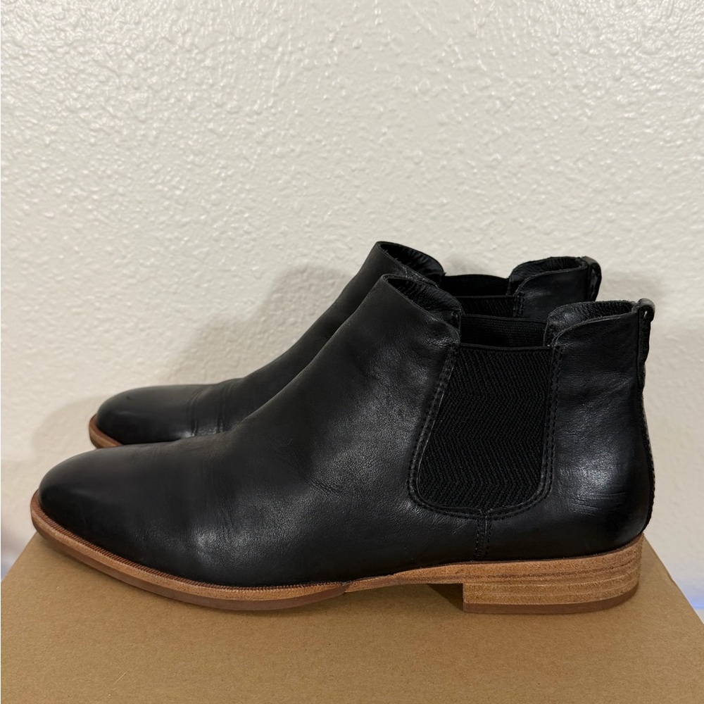 Kork-Ease Kama black leather Chelsea ankle boots. Comfortable Small heel - Picture 14 of 14